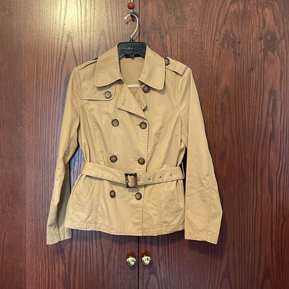 Relativity Short Trench Coat